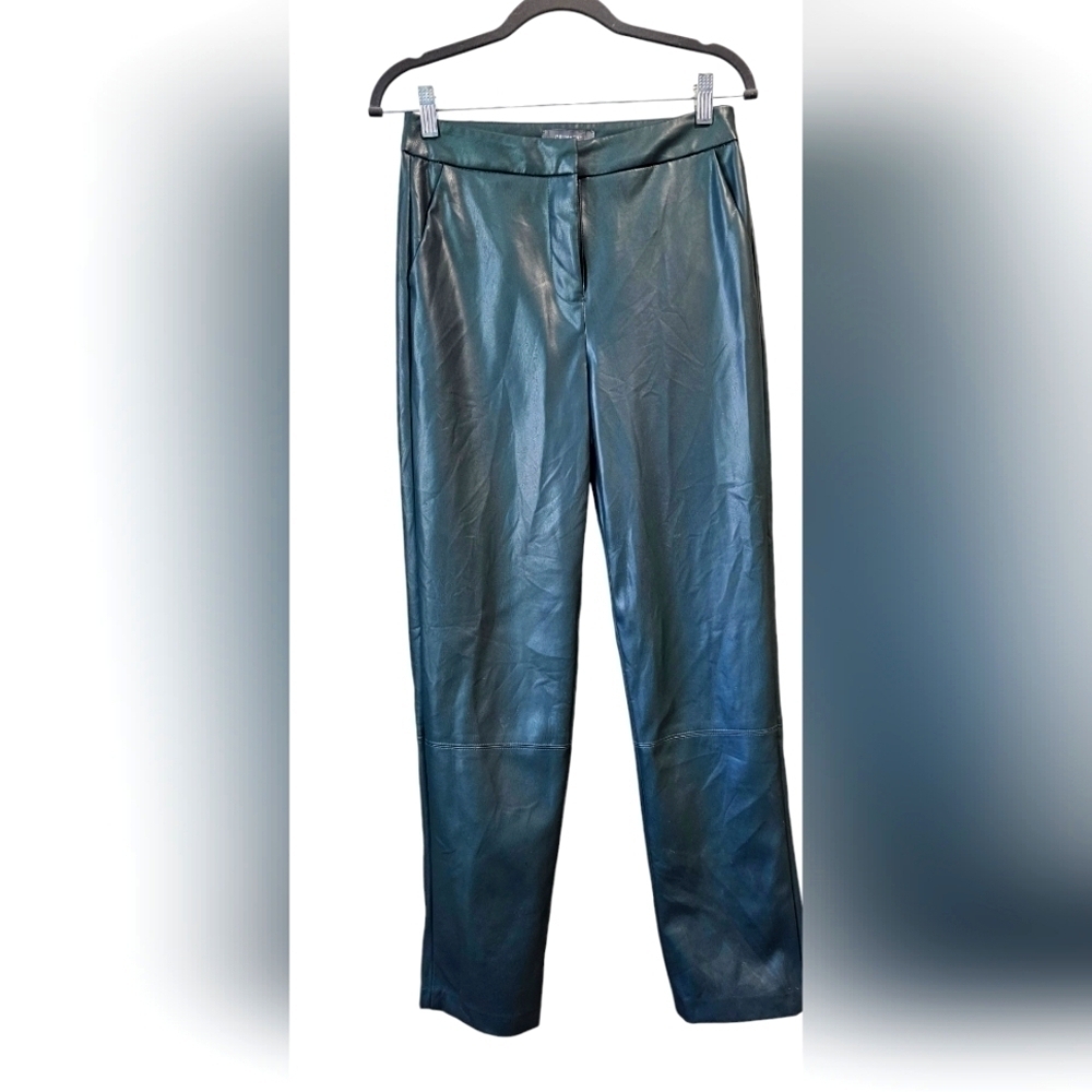 Primark vegan leather trousers